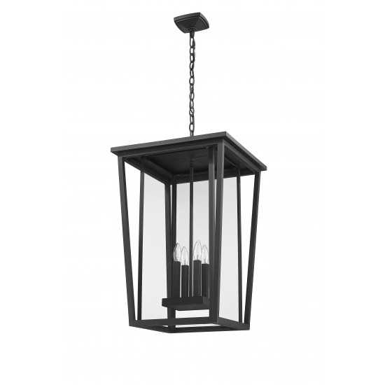 Z-Lite 4 Light Outdoor Chain Mount Ceiling Fixture