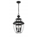 Z-Lite 3 Light Outdoor Chain Mount Ceiling Fixture