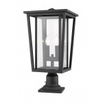 Z-Lite 2 Light Outdoor Pier Mounted Fixture