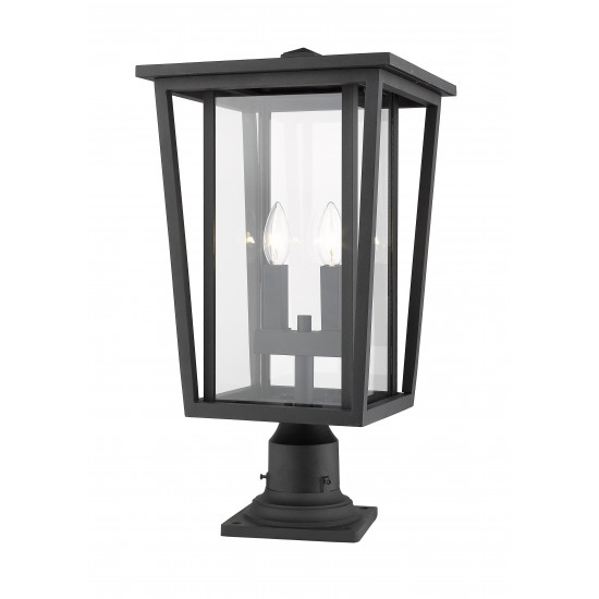 Z-Lite 2 Light Outdoor Pier Mounted Fixture