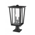 Z-Lite 2 Light Outdoor Pier Mounted Fixture