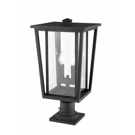 Z-Lite 2 Light Outdoor Pier Mounted Fixture