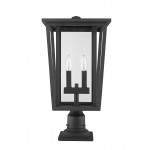 Z-Lite 2 Light Outdoor Pier Mounted Fixture