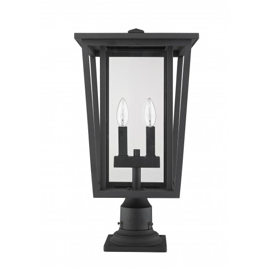 Z-Lite 2 Light Outdoor Pier Mounted Fixture