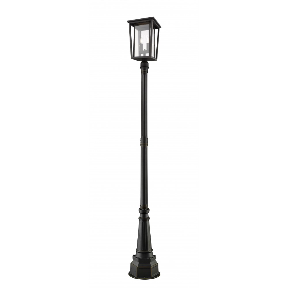 Z-Lite 2 Light Outdoor Post Mounted Fixture Z-Lite 2 Light Outdoor Post Mounted Fixture