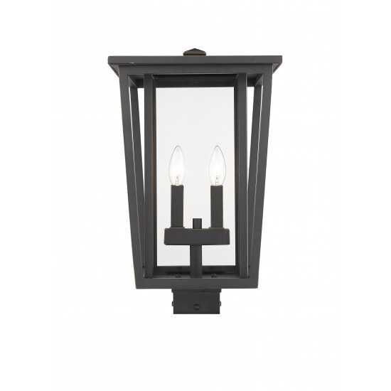 Z-Lite 2 Light Outdoor Post Mount Fixture