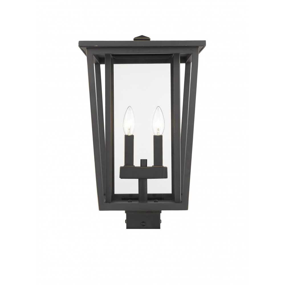Z-Lite 2 Light Outdoor Post Mount Fixture Z-Lite 2 Light Outdoor Post Mount Fixture