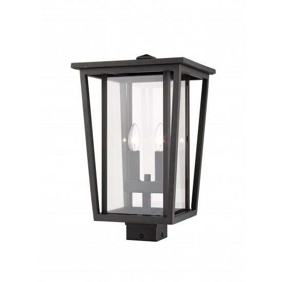 Z-Lite 2 Light Outdoor Post Mount Fixture