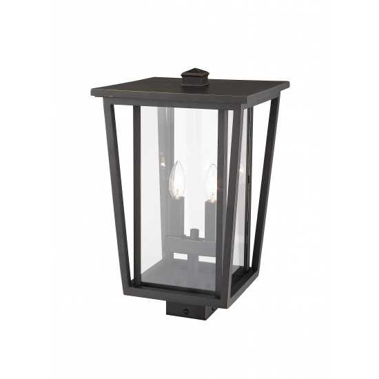 Z-Lite 2 Light Outdoor Post Mount Fixture