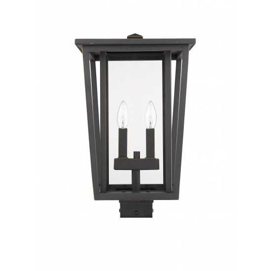 Z-Lite 2 Light Outdoor Post Mount Fixture