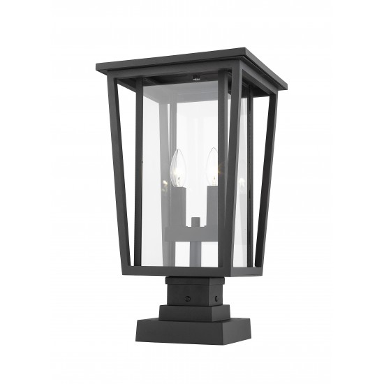 Z-Lite 2 Light Outdoor Pier Mounted Fixture