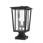 Z-Lite 2 Light Outdoor Pier Mounted Fixture