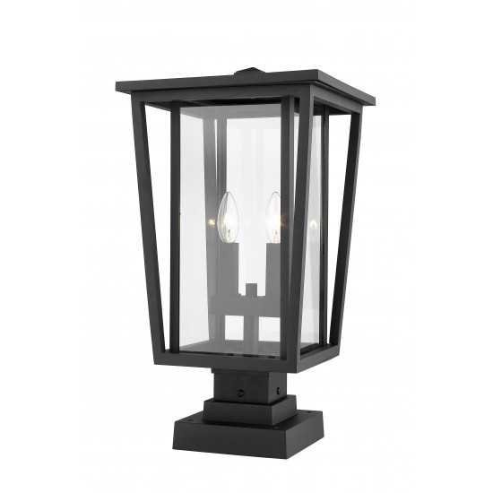 Z-Lite 2 Light Outdoor Pier Mounted Fixture