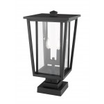 Z-Lite 2 Light Outdoor Pier Mounted Fixture