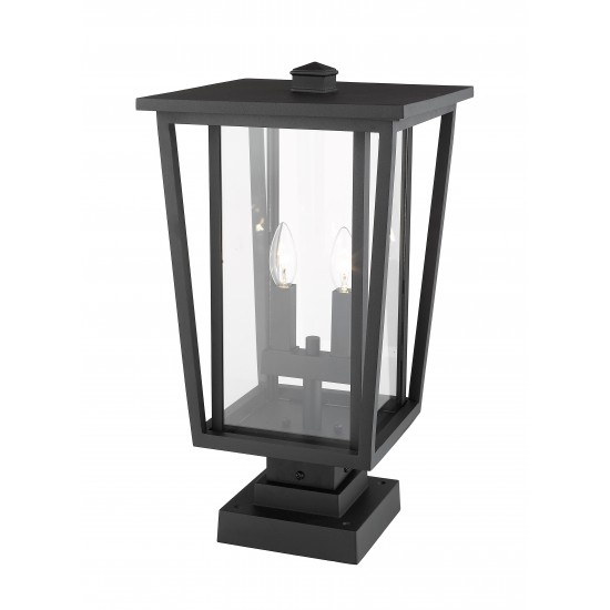 Z-Lite 2 Light Outdoor Pier Mounted Fixture