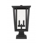 Z-Lite 2 Light Outdoor Pier Mounted Fixture