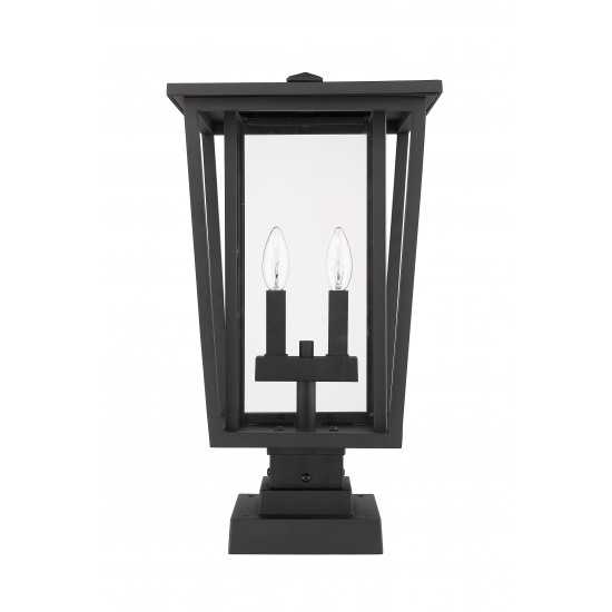 Z-Lite 2 Light Outdoor Pier Mounted Fixture