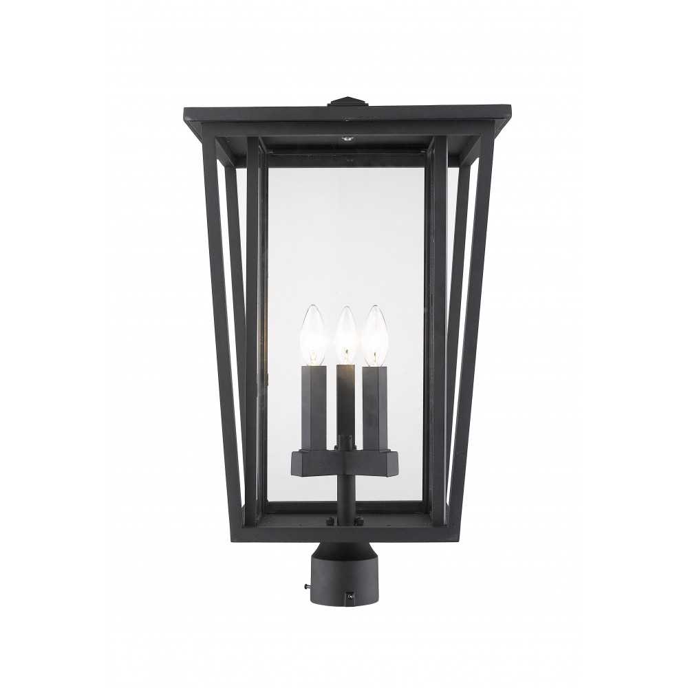 Z-Lite 3 Light Outdoor Post Mount Fixture Z-Lite 3 Light Outdoor Post Mount Fixture