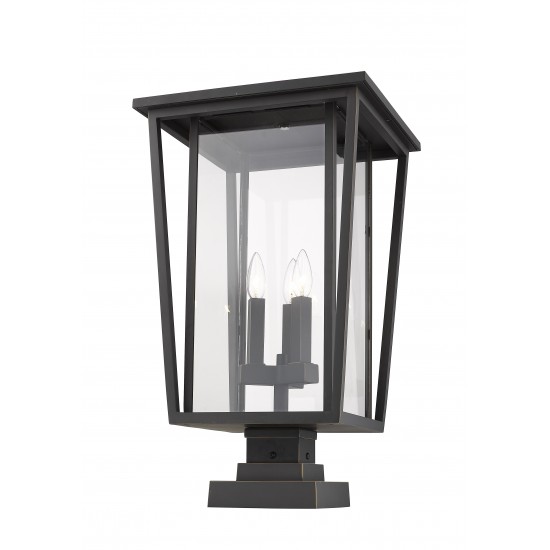 Z-Lite 3 Light Outdoor Pier Mounted Fixture