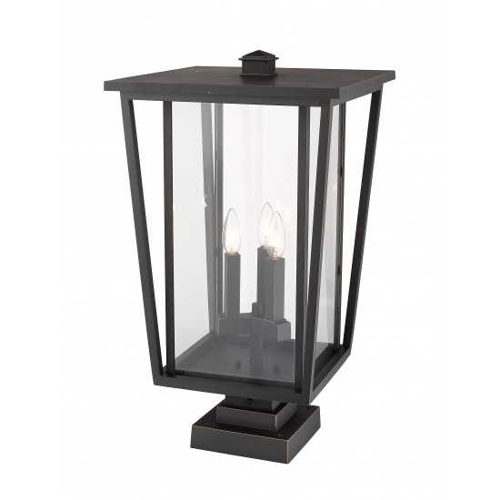 Z-Lite 3 Light Outdoor Pier Mounted Fixture