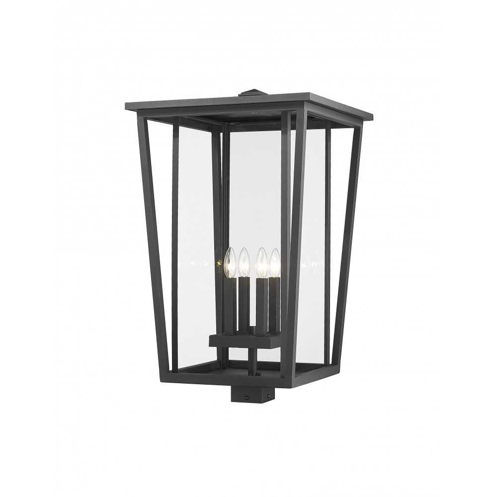 Z-Lite 4 Light Outdoor Post Mount Fixture Z-Lite 4 Light Outdoor Post Mount Fixture