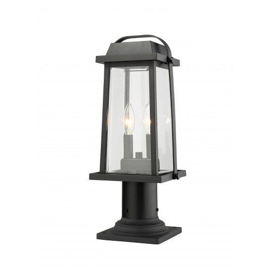 Z-Lite 2 Light Outdoor Pier Mounted Fixture