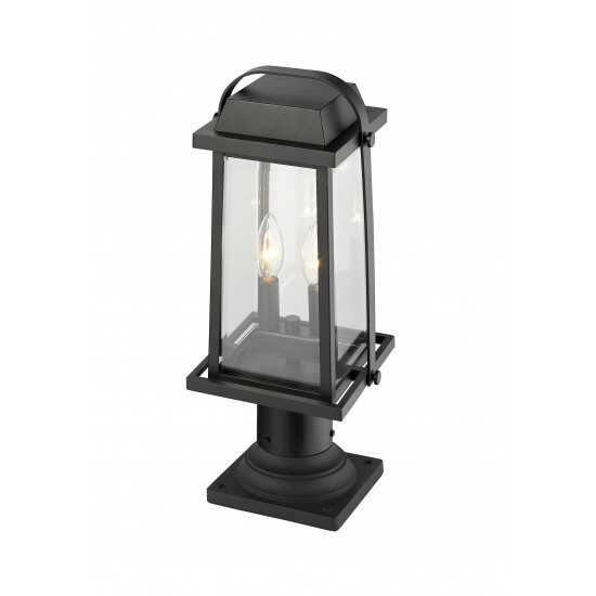 Z-Lite 2 Light Outdoor Pier Mounted Fixture
