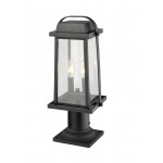 Z-Lite 2 Light Outdoor Pier Mounted Fixture