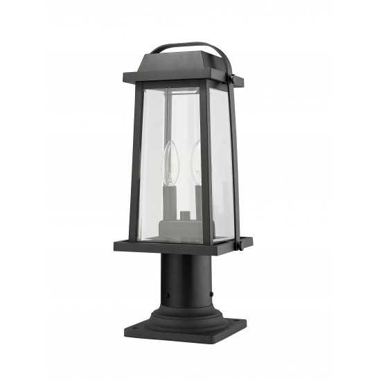 Z-Lite 2 Light Outdoor Pier Mounted Fixture