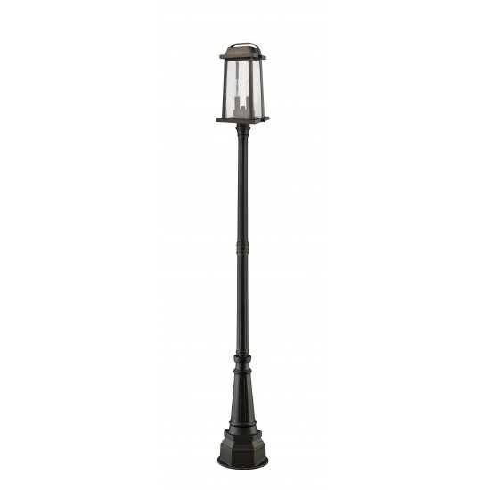 Z-Lite 2 Light Outdoor Post Mounted Fixture