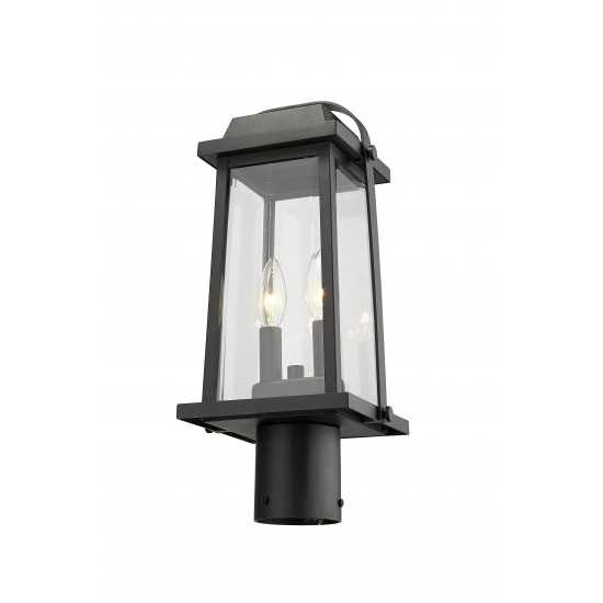 Z-Lite 2 Light Outdoor Post Mount Fixture