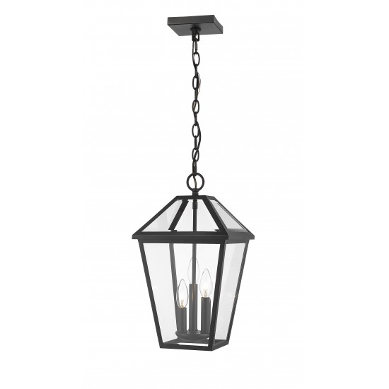 Z-Lite 3 Light Outdoor Chain Mount Ceiling Fixture