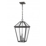 Z-Lite 3 Light Outdoor Chain Mount Ceiling Fixture