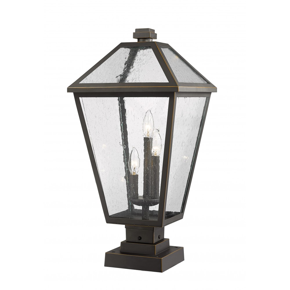 Z-Lite 3 Light Outdoor Pier Mounted Fixture Z-Lite 3 Light Outdoor Pier Mounted Fixture