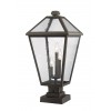 Z-Lite 3 Light Outdoor Pier Mounted Fixture