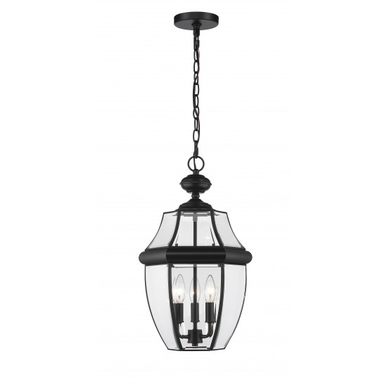 Z-Lite 3 Light Outdoor Chain Mount Ceiling Fixture