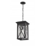 Z-Lite 1 Light Outdoor Chain Mount Ceiling Fixture