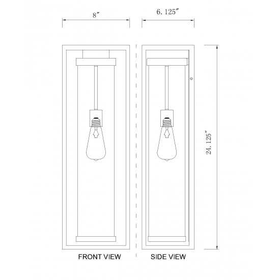 Z-Lite 1 Light Outdoor Wall Sconce