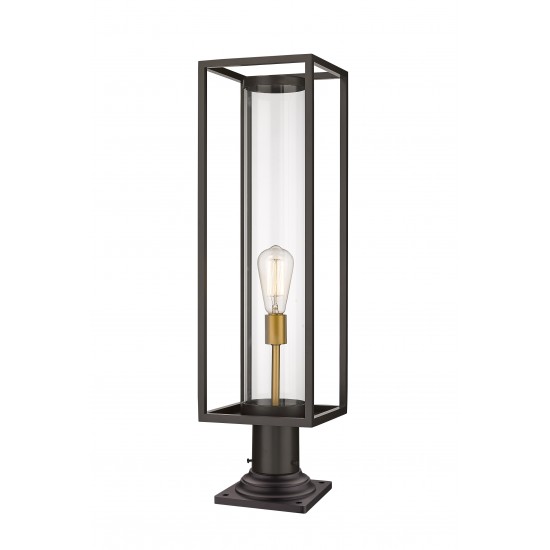 Z-Lite 1 Light Outdoor Pier Mounted Fixture