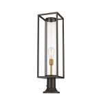 Z-Lite 1 Light Outdoor Pier Mounted Fixture