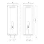 Z-Lite 1 Light Outdoor Post Mount Fixture