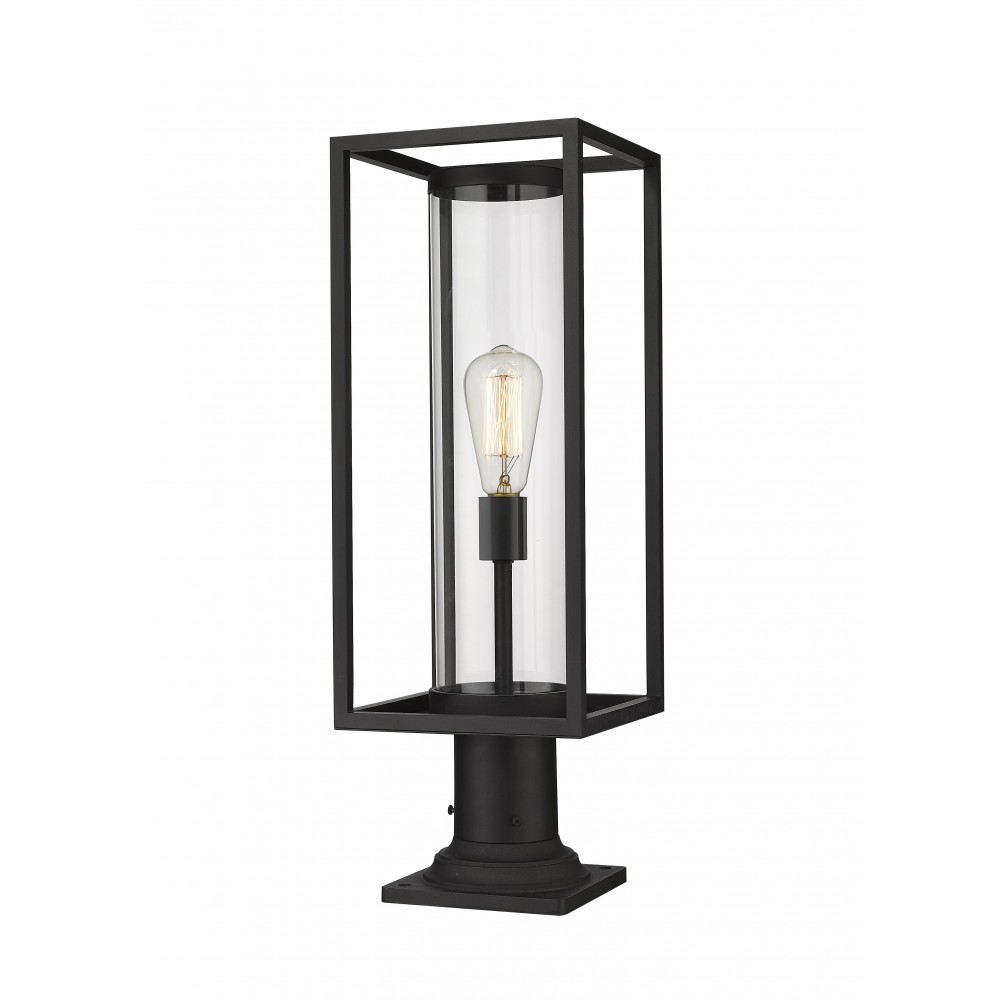 Z-Lite 1 Light Outdoor Pier Mounted Fixture Z-Lite 1 Light Outdoor Pier Mounted Fixture
