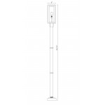Z-Lite 1 Light Outdoor Post Mounted Fixture