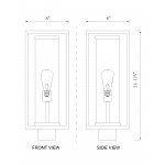 Z-Lite 1 Light Outdoor Post Mount Fixture