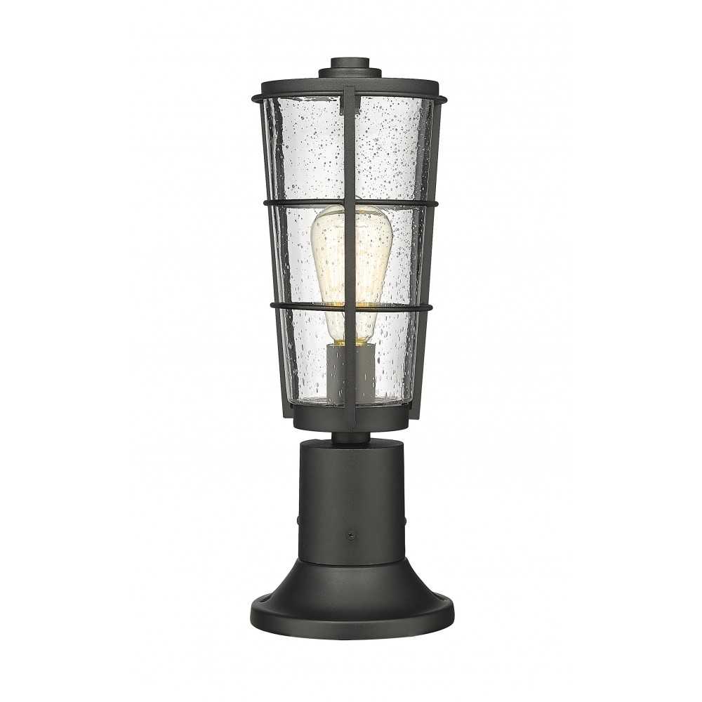Z-Lite 1 Light Outdoor Pier Mounted Fixture Z-Lite 1 Light Outdoor Pier Mounted Fixture