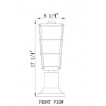 Z-Lite 1 Light Outdoor Pier Mounted Fixture