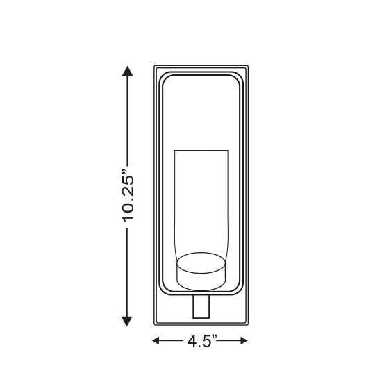 Z-Lite 1 Light Wall Sconce