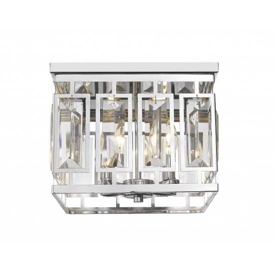 Z-Lite 4 Light Flush Mount