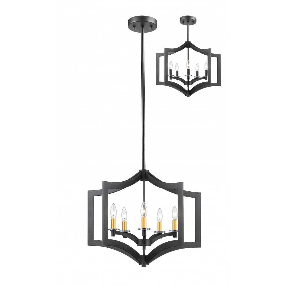 Z-Lite 5 Light Pendant