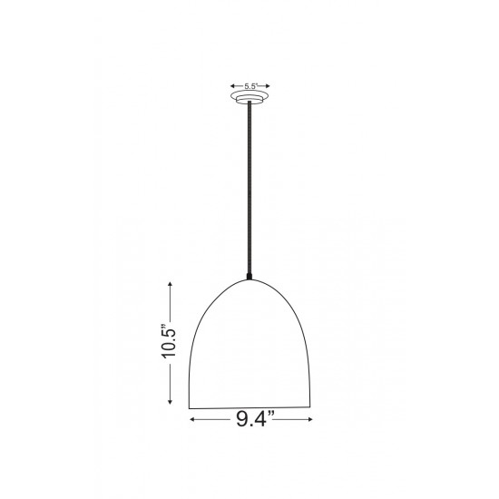 Z-Lite 1 Light Pendant